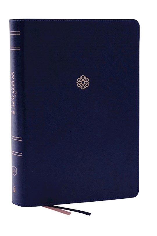 KJV The Woman's Study Bible Full-Color Edition (Comfort Print) Blue L/S Indexed - Thomas Nelson